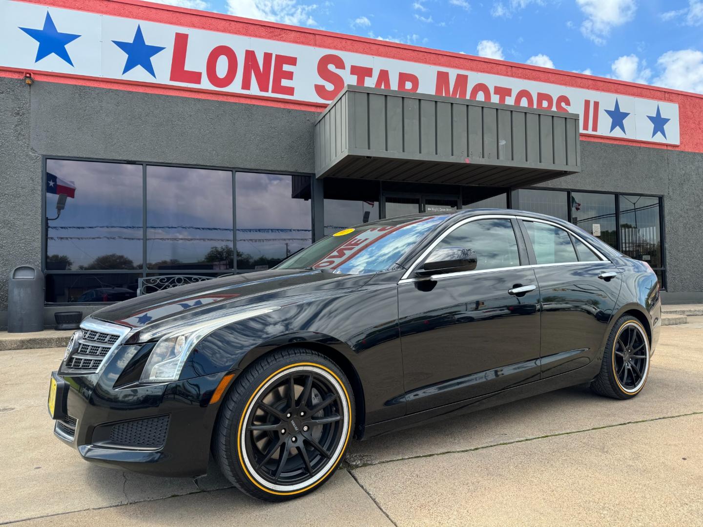 2013 BLACK CADILLAC ATS BASE (1G6AA5RX3D0) , located at 5900 E. Lancaster Ave., Fort Worth, TX, 76112, (817) 457-5456, 0.000000, 0.000000 - Photo#0